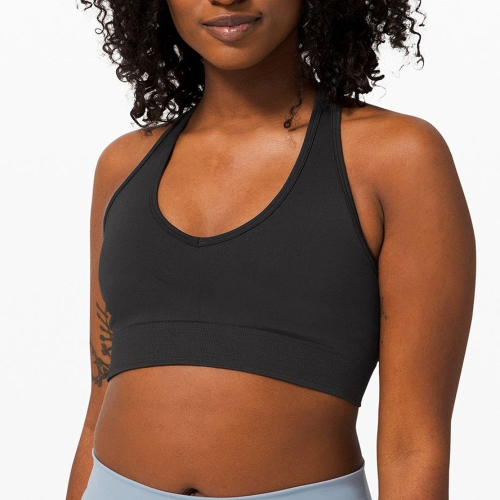 LULULEMON EBB TO STREET RACERBACK BRA *LIGHT COVERAGE 4